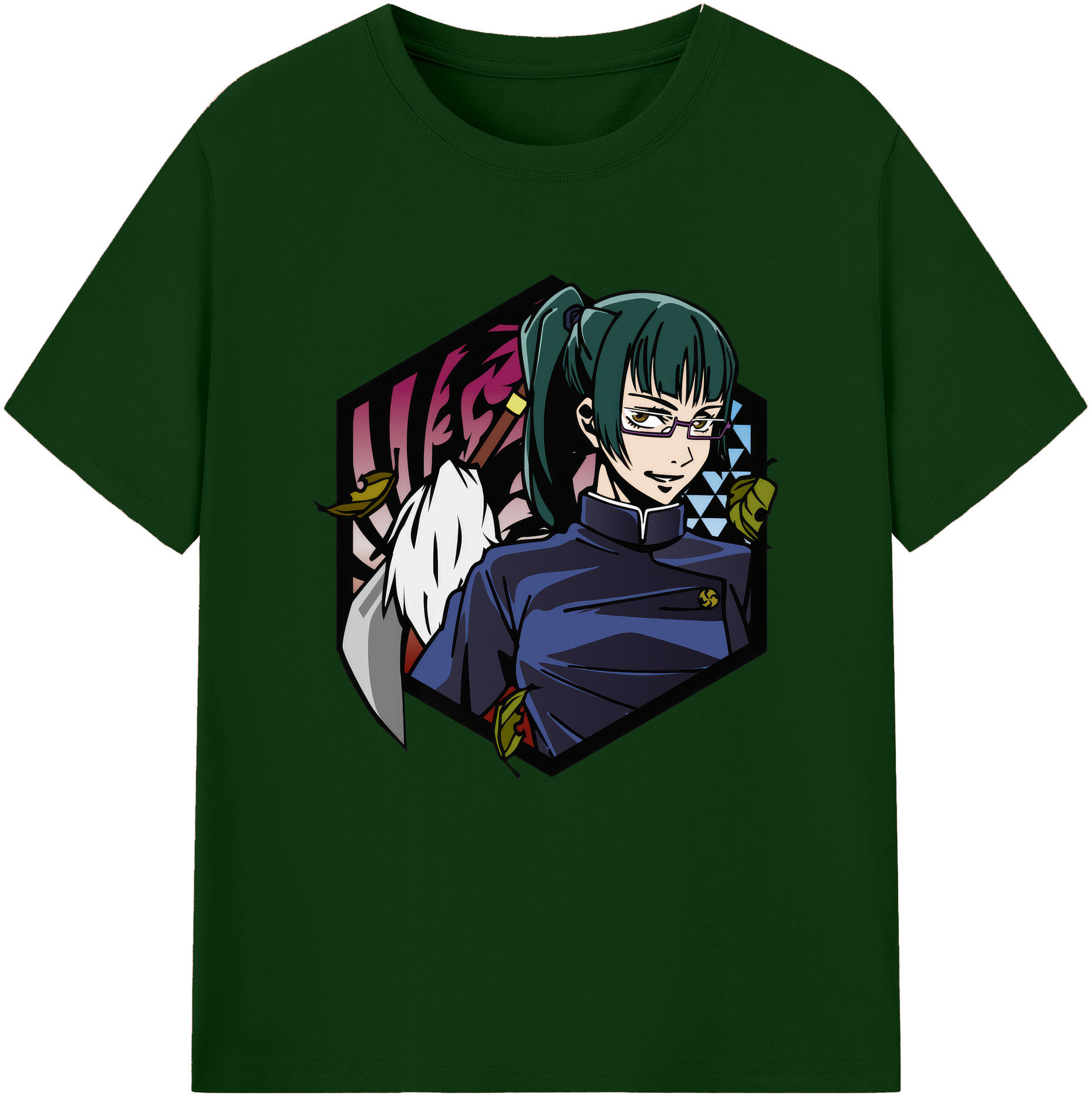 （画像用） 呪術廻戦 Jujutsu Kaisen 綿100％半袖Tシャツ（フロントプリント）